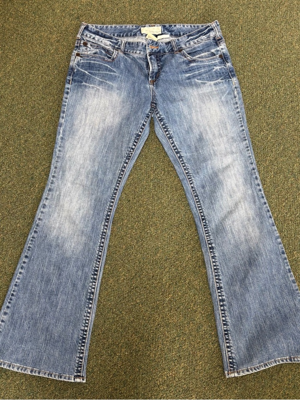 Maurices Light Blue Flare Jeans like New